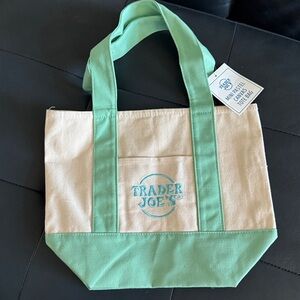 Trader Joe’s Trim Canvas Tote Bag - New